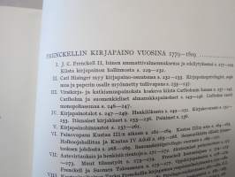 Kirjapainotaito Suomessa Suomessa II Uudenkaupungin rauhasta Turun paloon (vain kakkososa)