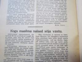 Naiste Hääl (naisten ääni) - Eesti Naisliidu Häälekandja 1930 Nr. 12, kansikuva Tilma Hainari