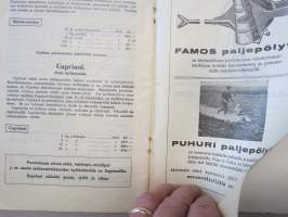 Taimihinnasto Hankkija 1933