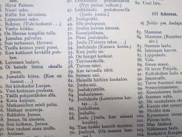 Sävelmistö koulun laulukirjaan 1936