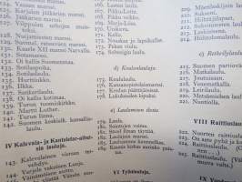 Sävelmistö koulun laulukirjaan 1936