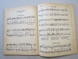 Sävelmistö koulun laulukirjaan 1936