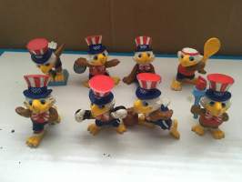 Figuuri Sam the Eagle maskotti, LA Olympialaiset 1984 8 kpl