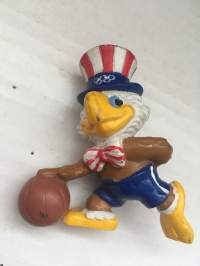 Figuuri Sam the Eagle maskotti, LA Olympialaiset 1984 - Koripallo