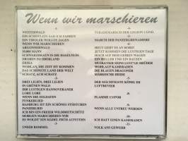 CD-levy - Wenn wir marschieren (Saksalaisia marsseja)