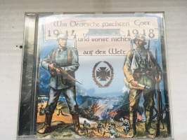 CD-levy - Wir Deutsche fürchten Gott und sonst nichts auf der Welt 1914 - 1918 (Saksalaisia marsseja)