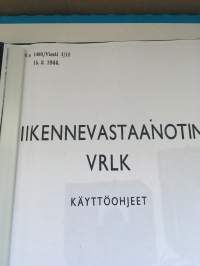 Liikennevastaanotin VRLK käyttöohje