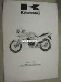 Kawasaki GPZ500S moottoripyörä -käyttöohjekirja 