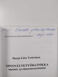 Opinnäytetyöklinikka oppimis- ja ohjausmenetelmänä : tutkimus opinnäytetyöklinikan vaikuttavuudesta oppimiseen ja tradenomien valmistumisaikoihin (signeerattu, te...