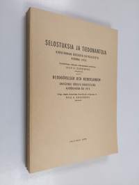 Selostuksia ja tiedonantoja korkeimman oikeuden ratkaisuista vuonna 1973