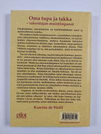 Oma tupa ja takka : rakentajan muistiinpanot - Rakentajan muistiinpanot