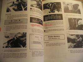 Arctic Cat 1992 Snowmobile Lynx - Lynx Mountain Cat service manual moottorikelkka korjaamokäsikirja