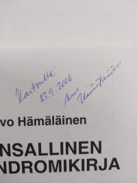 Kansallinen palindromikirja (signeerattu, tekijän omiste)