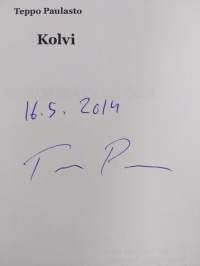 Kolvi (signeerattu, ERINOMAINEN)
