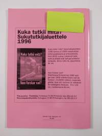 Genos 1 / 1996 : Suomen sukututkimusseuran aikakauskirja