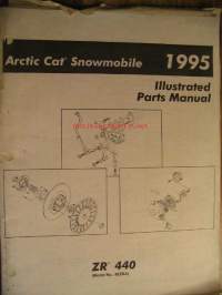 Arctic Cat 1995 Snowmobile ZR 440 Illustrated parts manual varaosaluettelo