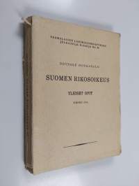 Suomen rikosoikeus : Yleiset opit 2