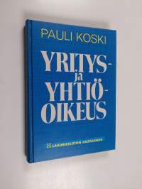 Yritys ja yhtiöoikeus