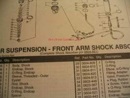 Arctic Cat 1995 Snowmobile ZR 440 Illustrated parts manual varaosaluettelo