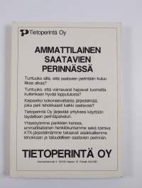 Saatavan oikeudellinen perintä