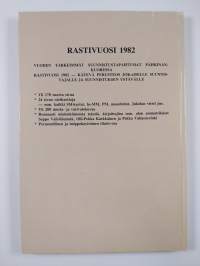 Rastivuosi 1982