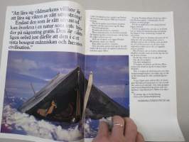 Caravan sovsäckar, lättviktstält, dunvästar, ryggsäckar 1985 -esite / tuoteluettelo, ruotsinkielinen