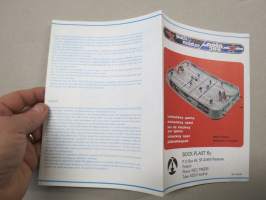 Pola 300 Puck Master icehockey game / eishockey spiel / jeu de hockey sur glace / ishockey spel / jääkiekkopeli  Made in Finland -instructions &amp; parts catalog