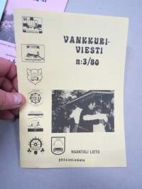 Vankkuriviesti - Kaarina, Paimion, Parasiten, Salon ja Turun SF-caravan yhdistysten yhteistiedote, 11 kpl lehtiä yhdessä erässä vv. 1978-1984