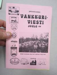 Vankkuriviesti - Kaarina, Paimion, Parasiten, Salon ja Turun SF-caravan yhdistysten yhteistiedote, 11 kpl lehtiä yhdessä erässä vv. 1978-1984