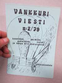 Vankkuriviesti - Kaarina, Paimion, Parasiten, Salon ja Turun SF-caravan yhdistysten yhteistiedote, 11 kpl lehtiä yhdessä erässä vv. 1978-1984