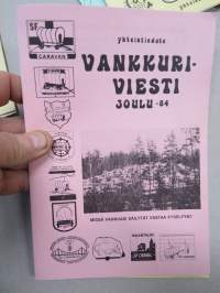 Vankkuriviesti - Kaarina, Paimion, Parasiten, Salon ja Turun SF-caravan yhdistysten yhteistiedote, 11 kpl lehtiä yhdessä erässä vv. 1978-1984