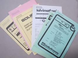 Vankkuriviesti - Kaarina, Paimion, Parasiten, Salon ja Turun SF-caravan yhdistysten yhteistiedote, 11 kpl lehtiä yhdessä erässä vv. 1978-1984