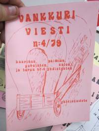 Vankkuriviesti - Kaarina, Paimion, Parasiten, Salon ja Turun SF-caravan yhdistysten yhteistiedote, 11 kpl lehtiä yhdessä erässä vv. 1978-1984