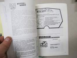 Vankkuriviesti - Kaarina, Paimion, Parasiten, Salon ja Turun SF-caravan yhdistysten yhteistiedote, 11 kpl lehtiä yhdessä erässä vv. 1978-1984