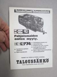 SF-Caravan jäsenluettelo 1974