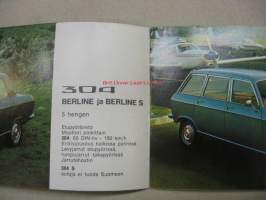 Peugeot 104, 204, 304, 504, 604 1976 -myyntiesite