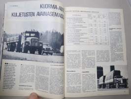 Tuulilasi 1970 nr 7 -Kuorma-autonumero, Automatkailua matkailuautolla Ford Freedom - Citroen Camionette, Volvo 142 liikuntavammaisille, Solifer Consul KBT...