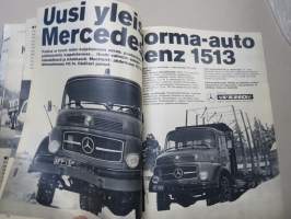 Tuulilasi 1970 nr 7 -Kuorma-autonumero, Automatkailua matkailuautolla Ford Freedom - Citroen Camionette, Volvo 142 liikuntavammaisille, Solifer Consul KBT...