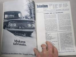 Tekniikan Maailma 1970 nr 2, sis. mm. seur. artikkelit / kuvat / mainokset; Koeajossa Rover 3500, Esittelyssä Austin Maxi ja Datsun Sunny 1200, Norlett lumilinko,