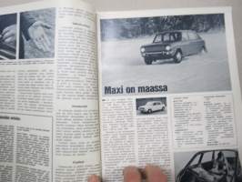 Tekniikan Maailma 1970 nr 2, sis. mm. seur. artikkelit / kuvat / mainokset; Koeajossa Rover 3500, Esittelyssä Austin Maxi ja Datsun Sunny 1200, Norlett lumilinko,