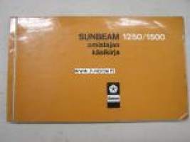 Sunbeam 1250 / 1500 -käyttöohjekirja