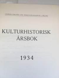 Kulturhistorisk årsbok 1934