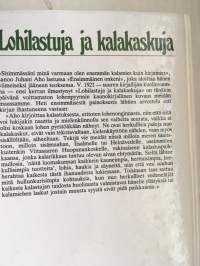Lohilastuja ja kalakaskuja