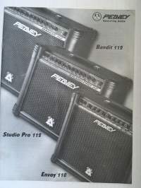 Peavey oprated guide - Studio  Pro 112, Bandit 112, Envoy 110