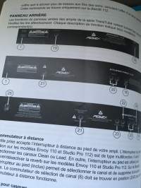 Peavey oprated guide - Studio  Pro 112, Bandit 112, Envoy 110