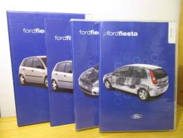 Ford Fiesta 2001 Myyntiesite kirja+ 2 x CD