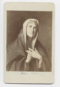 Mater dolorosa ( Ribera )-   visiittikuva taidekuva valokuva