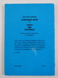Companion book to Today and yesterday : Questions, notes on authors etc. and vocabulary