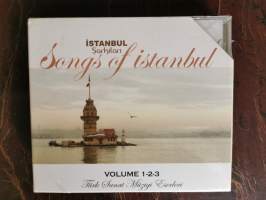 Istanbul sarkilari. Songs of Istanbul (3 CD:tä). Uusi