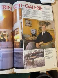 Avotakka 1985 nr 4,  Talo Marjaniemessä - Pirkko ja John Lundqvist, , Hörhammerin koti-galleria, Parveke, -katso sisällysluettelo.